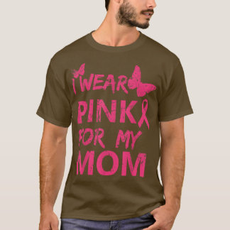 私の衣服ピンク私の母の乳がん認識度114 Tシャツ