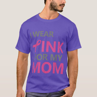 私の衣服ピンク私の母の乳がん認識度114 Tシャツ
