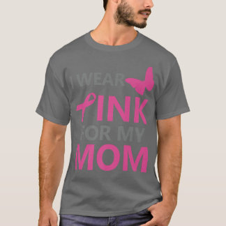 私の衣服ピンク私の母の乳がん認識度1 Tシャツ