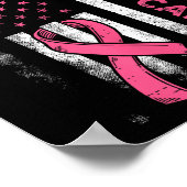 私の衣服ピンク私の母の乳がん認識度Ame ポスター (角)