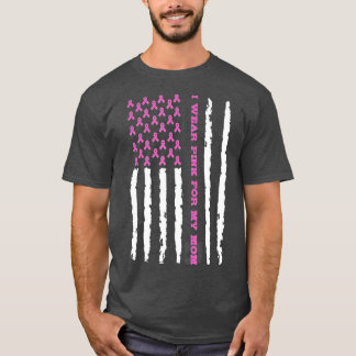 私の衣服ピンク私の母の乳がん認識度Ame Tシャツ