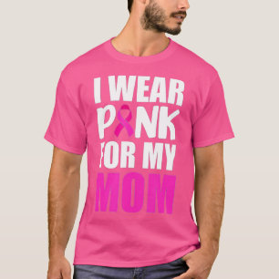 私の衣服ピンク私の母ピンクリボン乳がんA Tシャツ