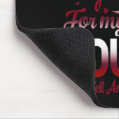 私の衣服ブルゴーニュのいとこの鎌状赤血球貧血A マウスパッド (コーナー)