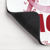 私の衣服ブルゴーニュ私の母の口頸部がん マウスパッド (コーナー)