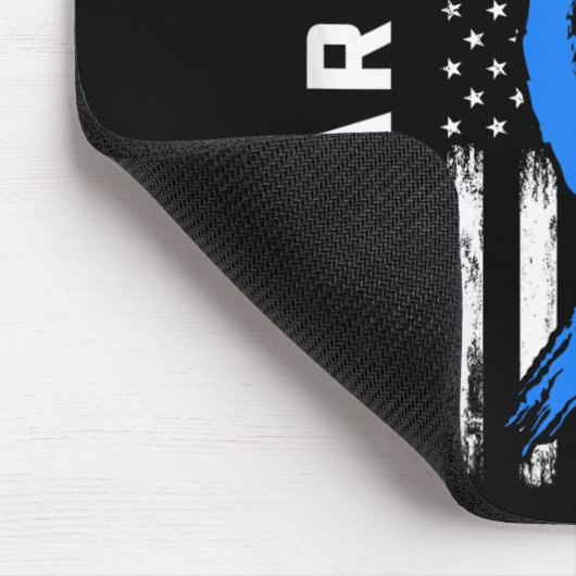 私の衣服ブルーのための私の弟の糖尿病認識度Shir マウスパッド (コーナー)