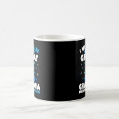 私の衣服ブルーは私の素晴らしおばあちゃんのタイプ1糖尿病 コーヒーマグカップ (中央)