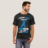 私の衣服ブルー私の義母タイプ1糖尿病のために Tシャツ (正面フル)