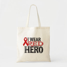 私の衣服レッドは私のヒーロー トートバッグ