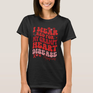 私の衣服レッド私のイネハート病ことわざ Tシャツ