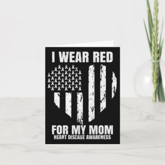 私の衣服レッド私の母のハート病認識度Chd カード