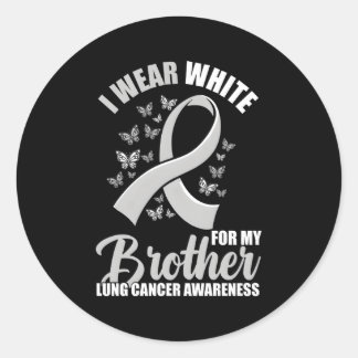 私の衣服白は私の兄の肺がん認識度 ラウンドシール