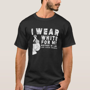 私の衣服白は義母のために肺がん戦争 Tシャツ