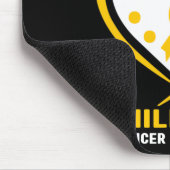 私の衣服金ゴールドは姪っ子がんの待ち受け マウスパッド (コーナー)