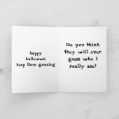 私の衣装はどうだ。 カード (内部)