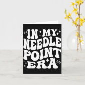 私の裁縫時代のハンドメイド趣味 カード (黄色い花)