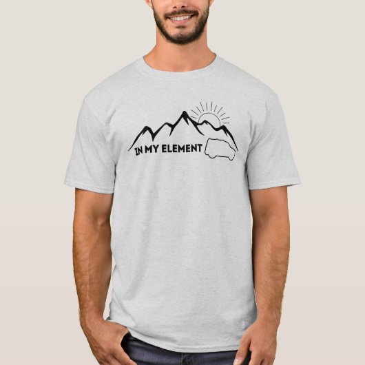 私の要素 - ホンダ エレメント Tシャツ (正面)