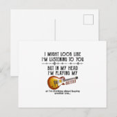 私の見た目はあなたに聞いているように見えるかもしれない ポストカード (正面/裏面)