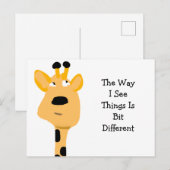 私の見た考え目 ポストカード (正面/裏面)