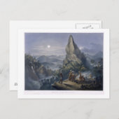 『私の見る景色』から、アタライプまたは悪魔の岩 ポストカード (正面/裏面)