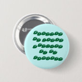 私の親によってJESUSSPOILEDによって賛美される 缶バッジ (正面&裏面)