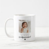 私の親写真提案を頼む コーヒーマグカップ (左)