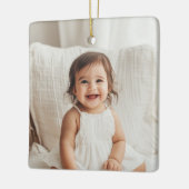 私の親写真提案を頼む セラミックオーナメント (左)