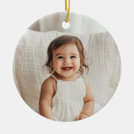 私の親写真提案を頼む セラミックオーナメント