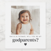 私の親写真提案を頼む ワインラベル (シングルラベル)