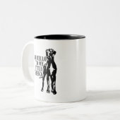 私の親友によろしくと言う ツートーンマグカップ (正面左)