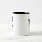 私の親友によろしくと言う ツートーンマグカップ (中央)