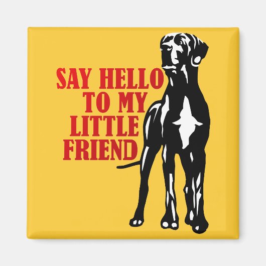 私の親友によろしくと言う マグネット (正面)