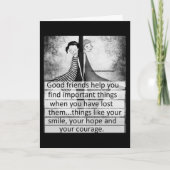 **私の親友のカード最高のにのハッピーバースデー** カード (正面)