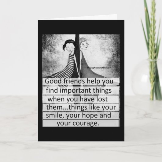 **私の親友のカード最高のにのハッピーバースデー** カード (正面)