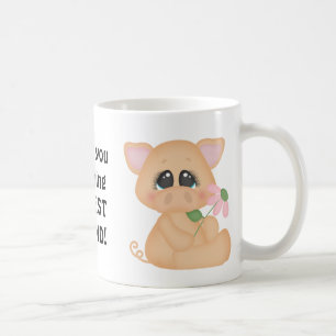 私の親友のマグがあることをありがとう コーヒーマグカップ