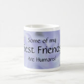 私の親友の何人か人間の外国のマグです コーヒーマグカップ (中央)