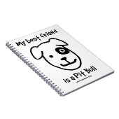 私の親友はピット・ブルです ノートブック (右側)