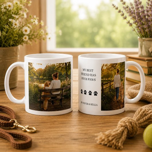 私の親友は四本足 photo オリジナルグッズ コーヒーマグカップ