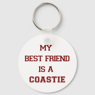 私の親友は新しいCoastieです キーホルダー