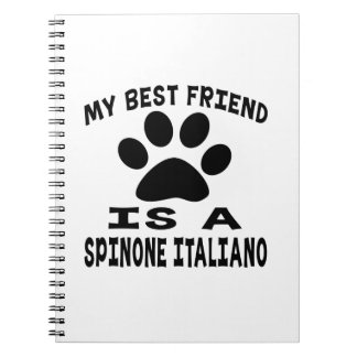 私の親友はSpinone Italianoです ノートブック