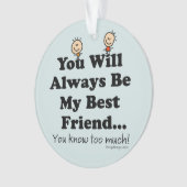私の親友 オーナメント (正面)