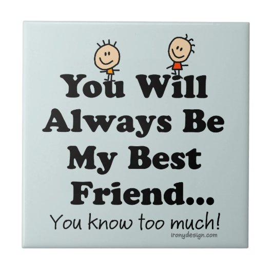 私の親友 タイル (正面)