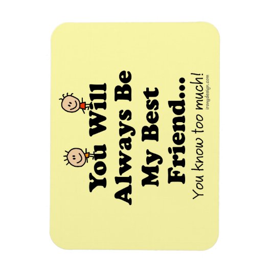 私の親友 マグネット (縦)