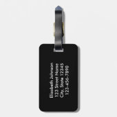 私の親友 ラゲッジタグ (裏面縦)