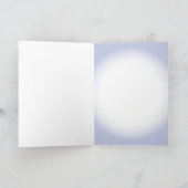 私の親愛なる提供者-青ありがとう サンキューカード (内部)