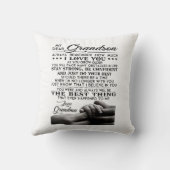 私の親愛孫 クッション (裏面)