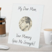 私の親愛母さん与えの力！ 台座サイン (インサイチュ)