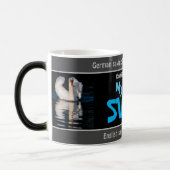 私の親愛白鳥 – 間抜けドイツ語翻訳！ モーフィングマグカップ (左)