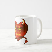 私の角質の小さい悪魔があって下さい コーヒーマグカップ (正面右)