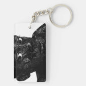 私の言葉を黒く塗って キーホルダー (裏面)