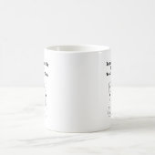 私の言語は方程式 | 喜びの数学を教える コーヒーマグカップ (中央)